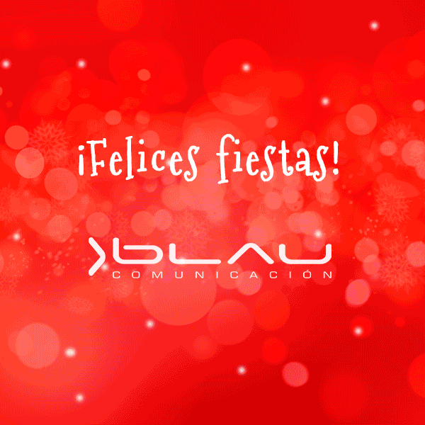 El equipo de Blau desea feliz navidad