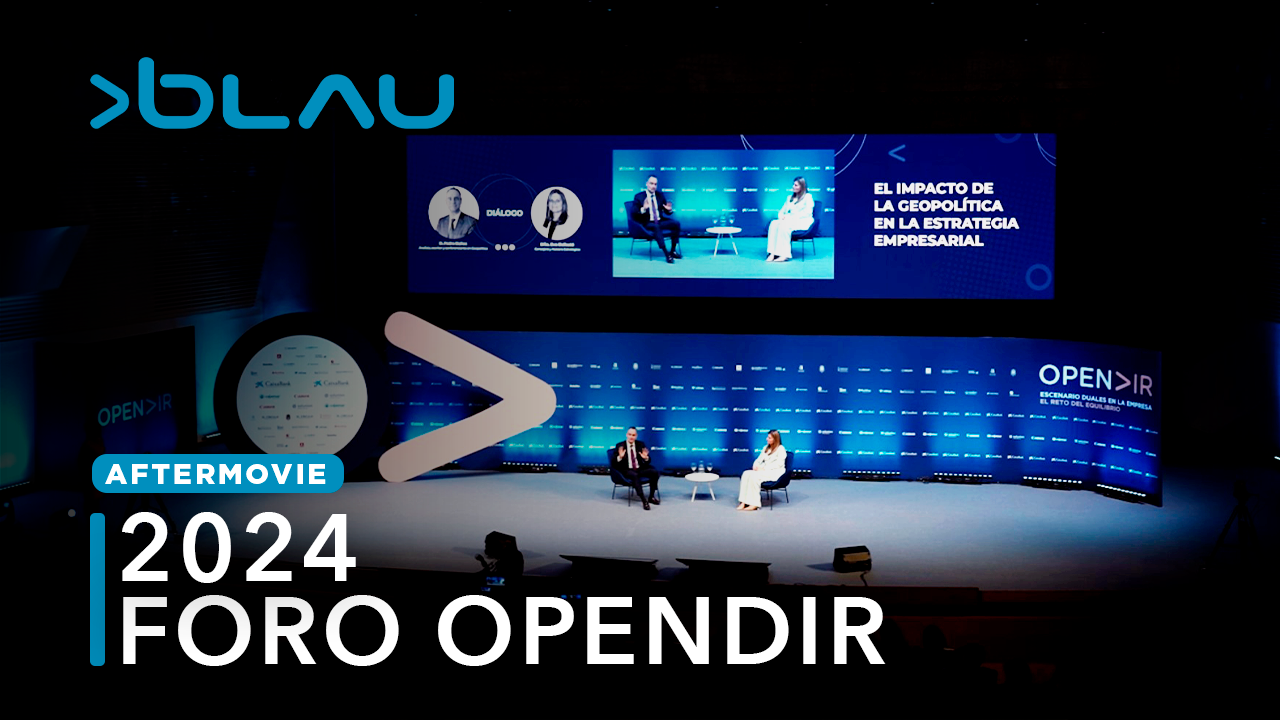 Blau Comunicación y Eventos Foro Opendir Turismo Benidorm Alicante España Producción Audiovisual 2024